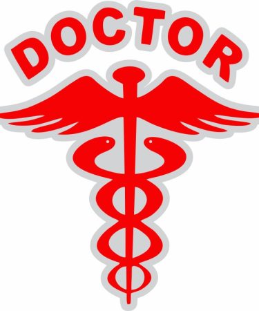 I am a Doctor Car/Wall/Glass Window Self Adhesive Sticker (Pack of 1)