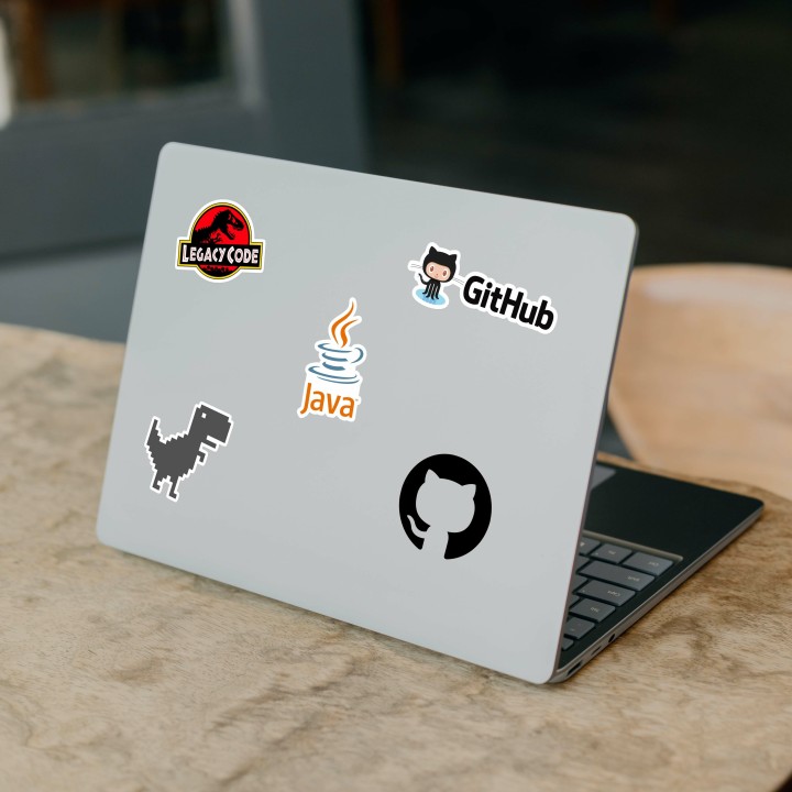 Programmers Stickers for Laptop, Diary, Guitar, Mobile Phone-Waterproof Self Adhesive Sticker (Pack of 30) - Image 2
