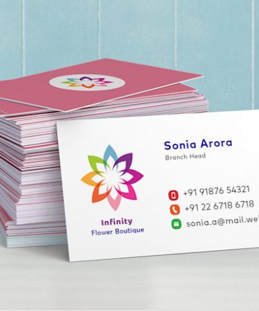 Highfive own customize Visiting Cards | 100 Qty