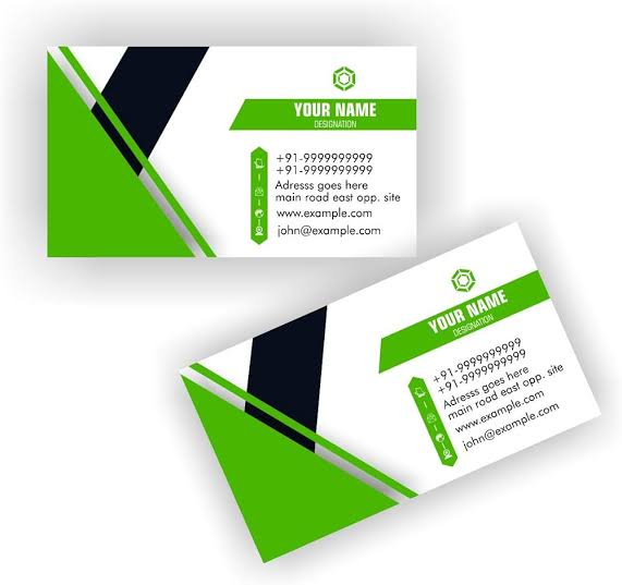 Highfive Business Card Visiting Card Personalized Customized Pack of 100 Cards Single Side Print