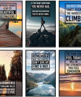 Inspirational Motivational Multicolour Wall Art for Wall Decor
