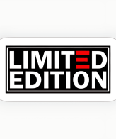 Liited Eaition Sticker Self adhesive