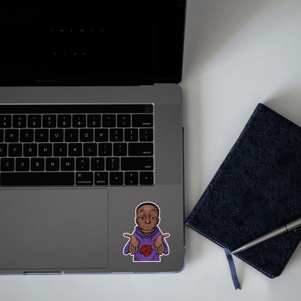 Highfive 3x3 inches Khaby Lame Funny meme Sticker self adhesive - Image 3