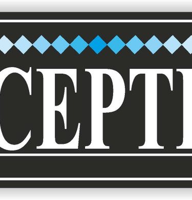 Highfive Reception Sign Board Print self adhesive
