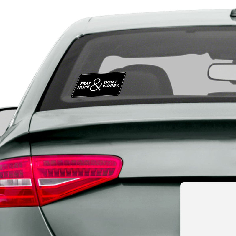 Highfive Pray Hope Car Sticker self adhesive - Image 2