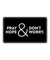 Highfive Pray Hope Car Sticker self adhesive