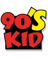 Highfive 3x3 inches 90's Kid Sticker Self adhesive