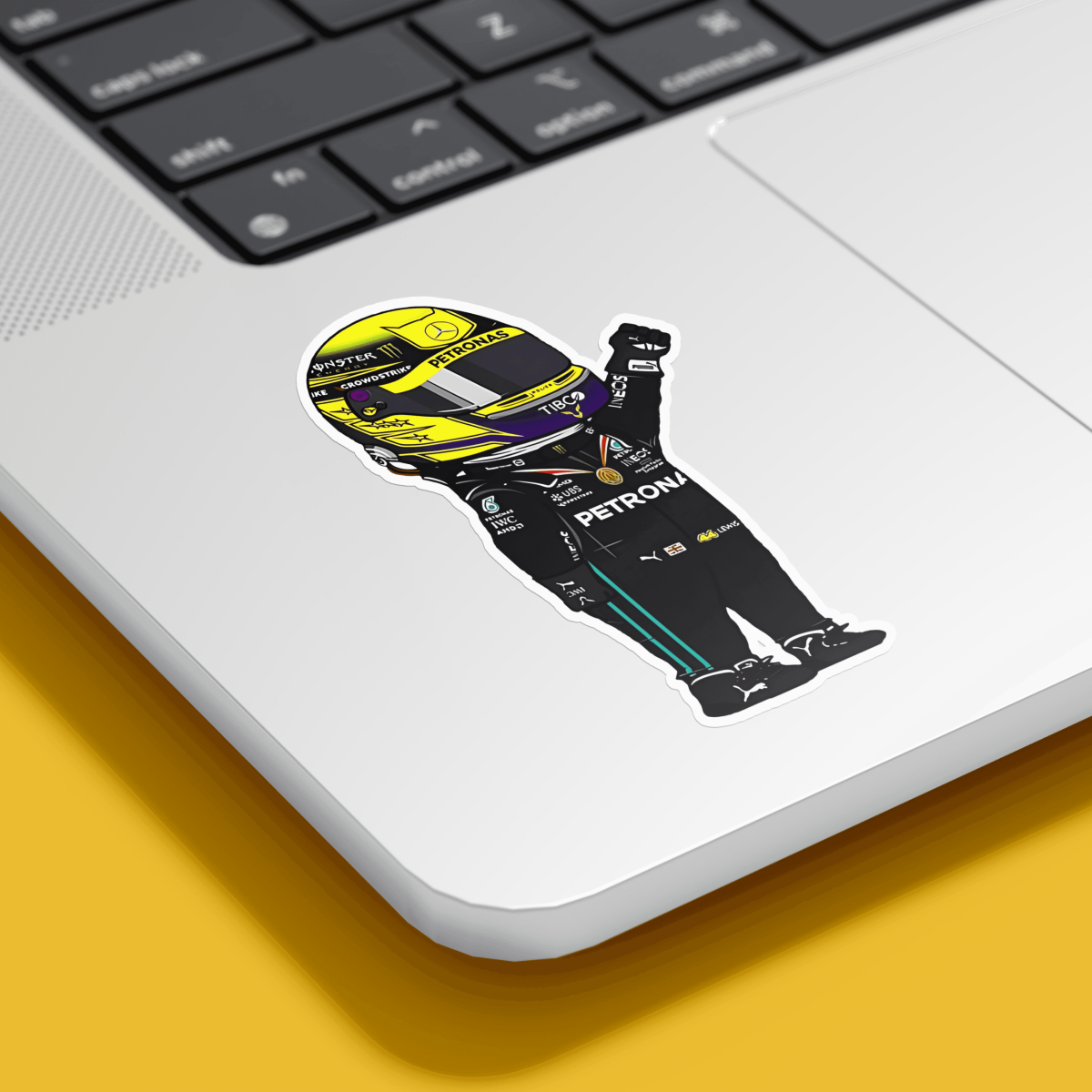 Highfive 3x3 inches Petronum Bike Sticker self adhesive - Image 2