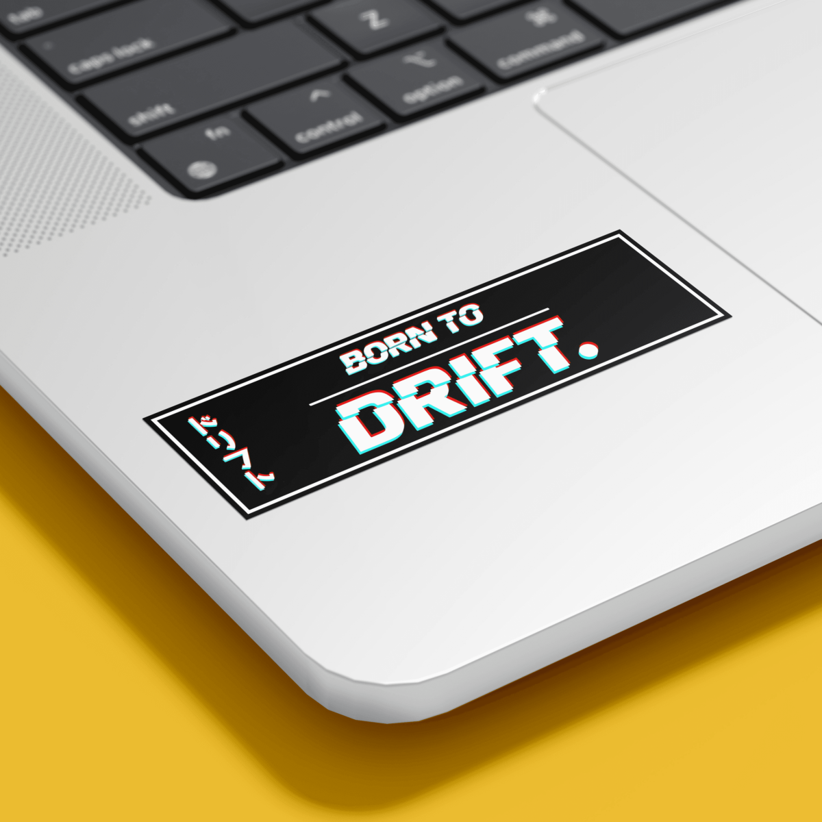 Highfive 3x3 inches Born to drift Sticker Self adhesive - Image 2