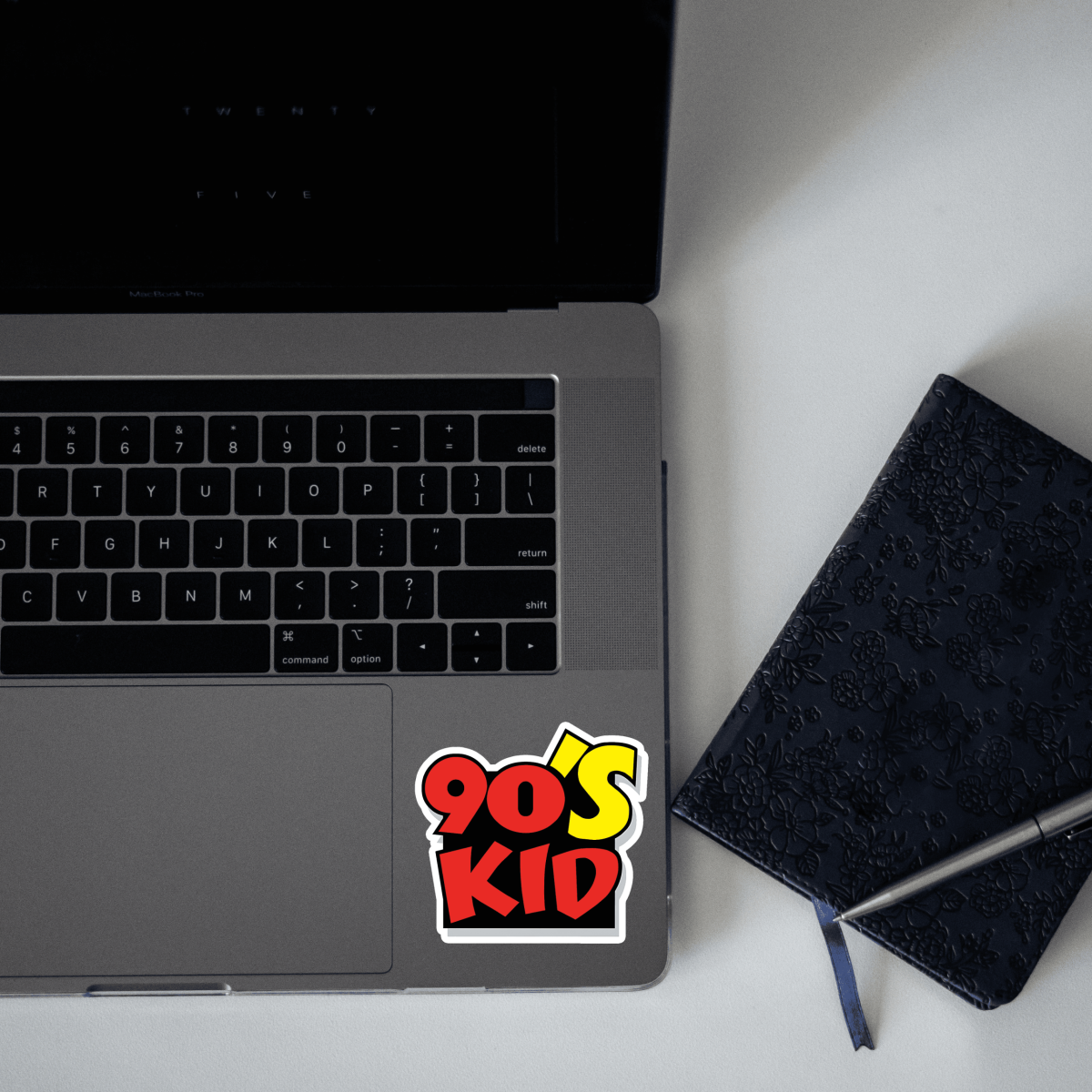 Highfive 3x3 inches 90's Kid Sticker Self adhesive - Image 2
